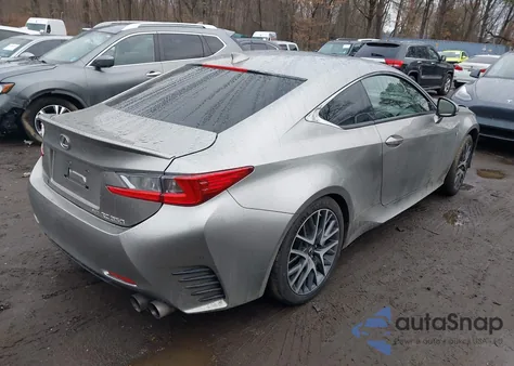 2015 Lexus Rc 350 z USA, uszkodzony, nr VIN JTHSE5BCXF5002847